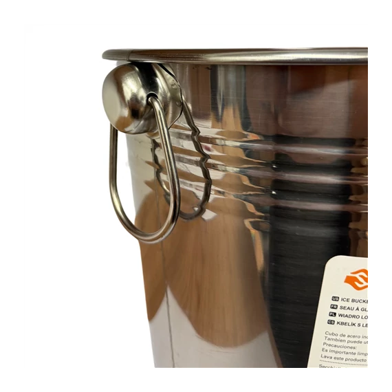 Jégvödör füles fém 20cm  CN80861