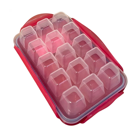 Jégkockatartó+tető 15rrészes   582