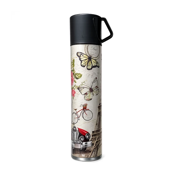 Paris vákuum palack bögrével 410ml  424719