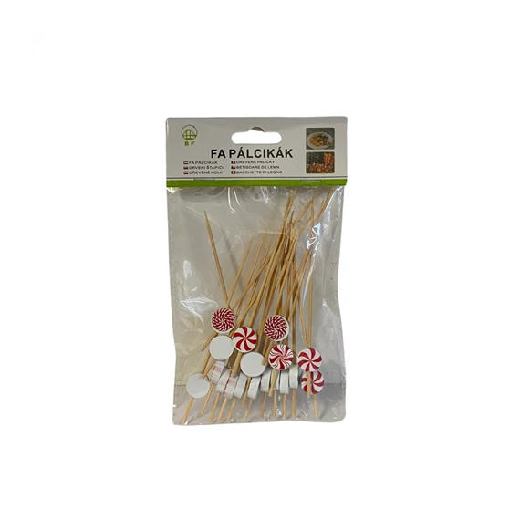 Bambusz pálcika 20db-os 12cm     CN90157