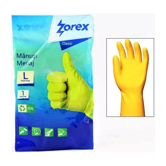 Gumikesztyű Zorex L