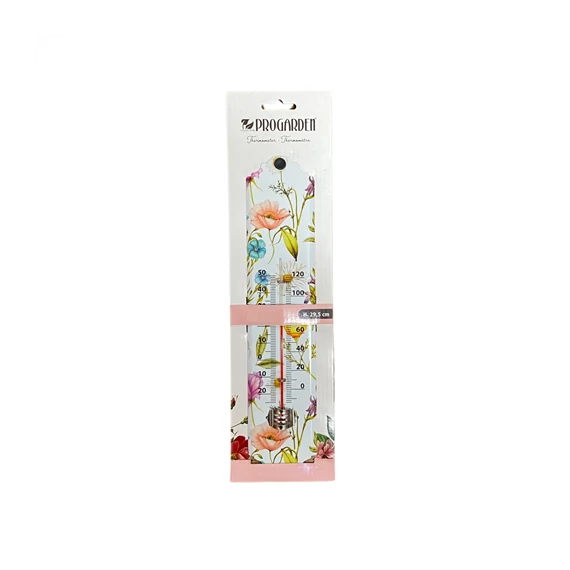 Hőmérő virágos 30cm 836010860