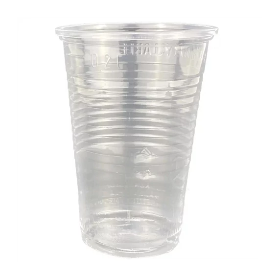 Pohár 2dl víztiszta 100db/cs  sup logóval  10300098