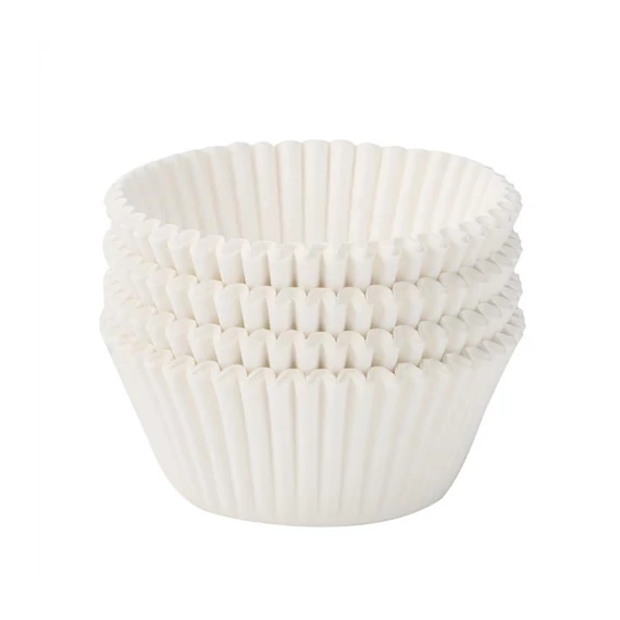 Muffinpapír közepes fehér 200db-os
