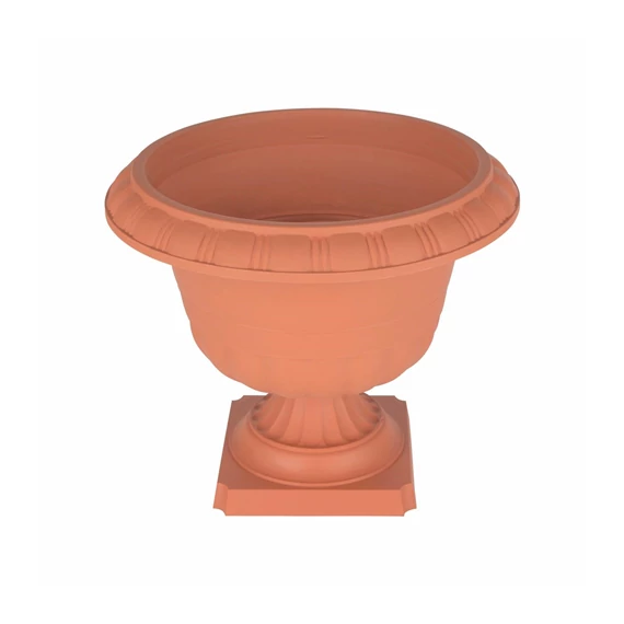 Görög virágtál 28cm terrakotta