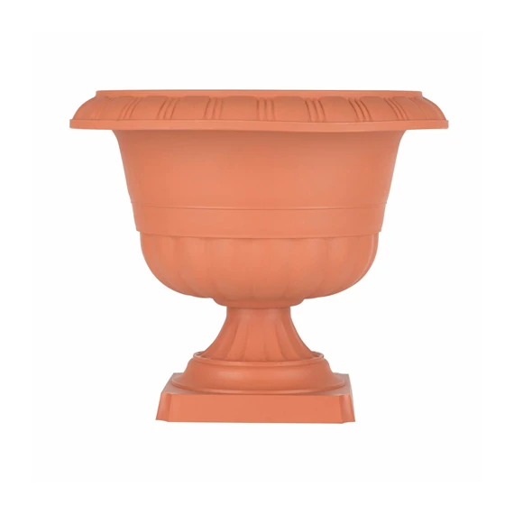 Görög virágtál 28cm terrakotta