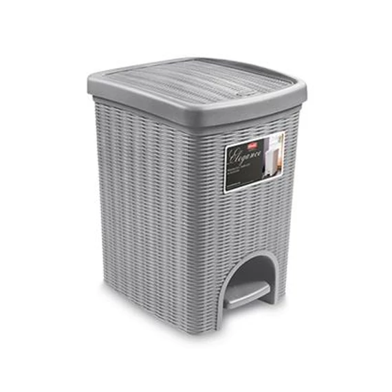Pedálos szemetes 20L szürke Elegance   51720