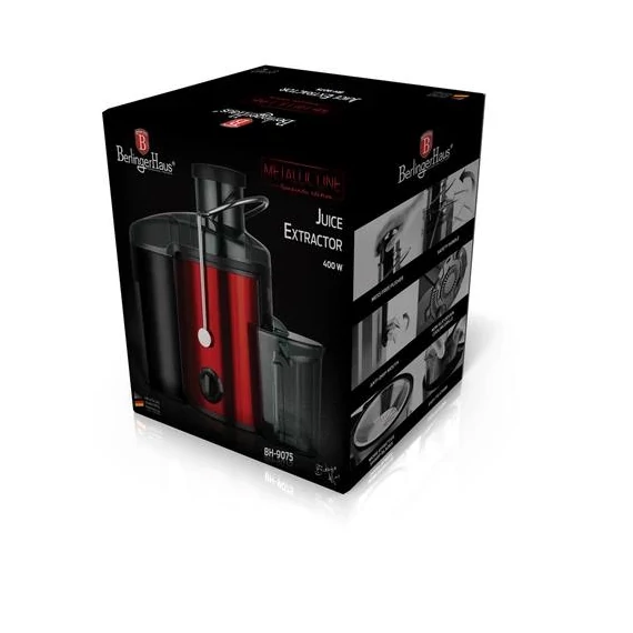 Gyümölcscentrifuga  Berlinger Haus Burgundy 400W HN925