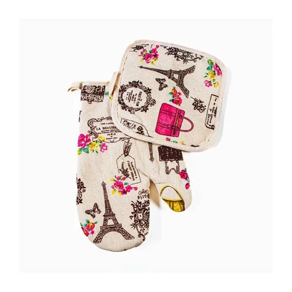 Edényfogó szett mintás 17x26cm  422707