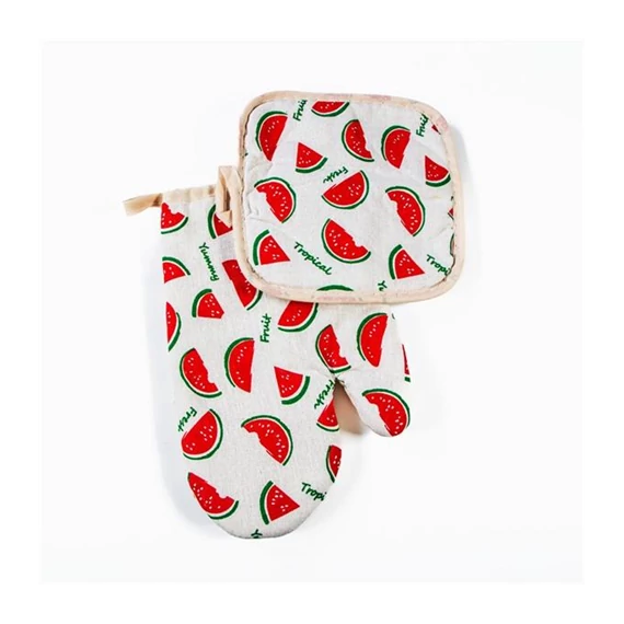 Edényfogó szett mintás 17x26cm  422707