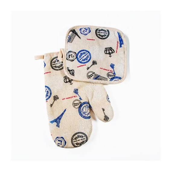 Edényfogó szett mintás 17x26cm  422707