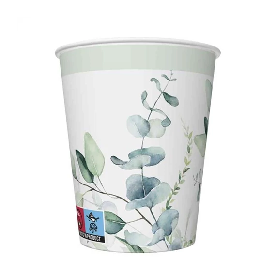 Papírpohár 250ml 8db/csomag  459336