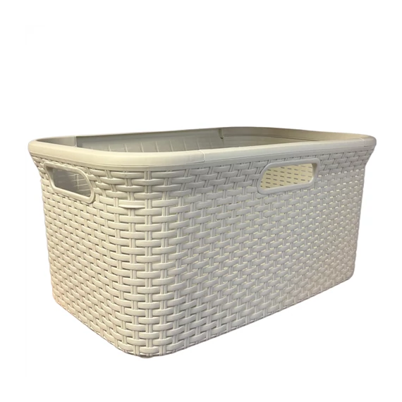 Rattan kosár 45L bézs CU661