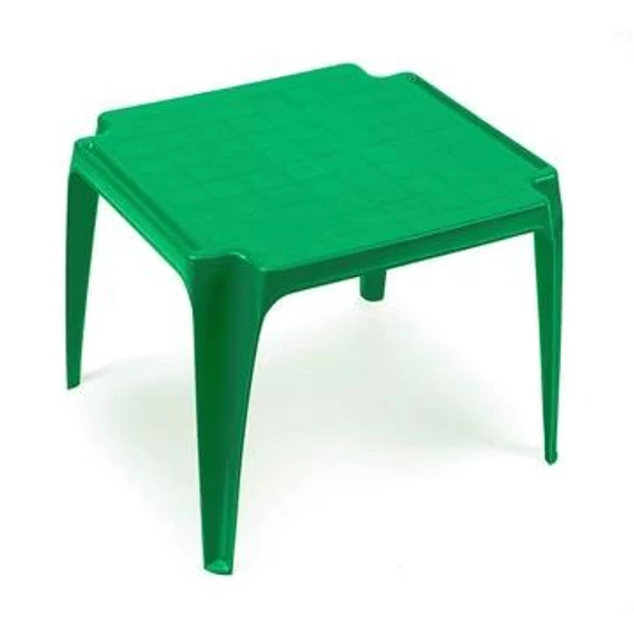Gyerekasztal fix zöld 56x52cm  O163