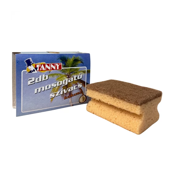 Formázott szivacs 2db kókusz  29104