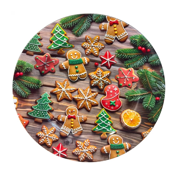 Karácsonyi tányér 33cm  101640