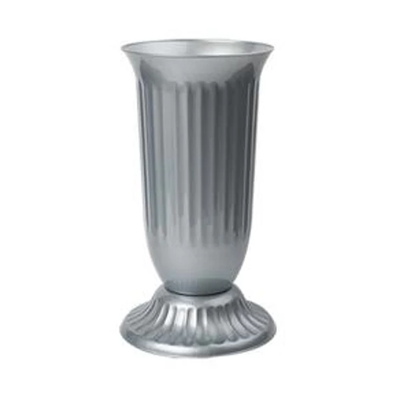 Sírváza 30cm bordás imp