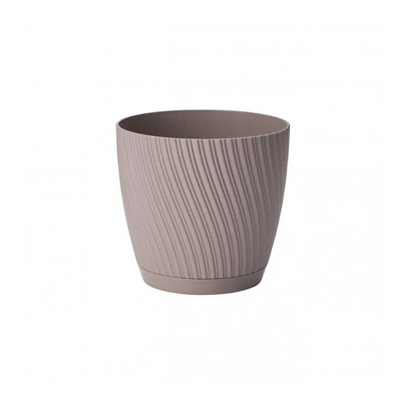 Virágcserép 15cm Mika bézs    FP-4550-051