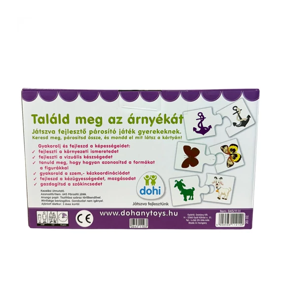 Párosító játék mix d372