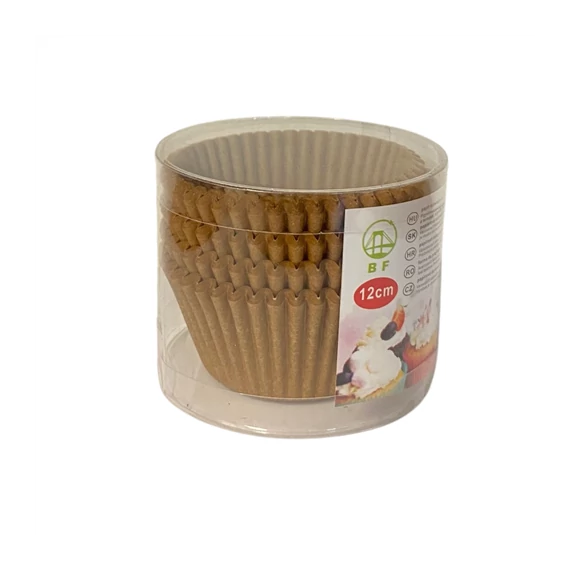 Muffinpapír barna 12cm 