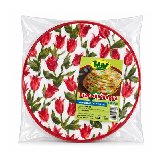 Ülőpárna kerek 33x1,5cm 6db/cs