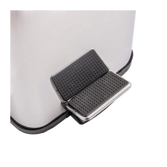 Inox szemetes, négyzet alakú 3L-es  38725