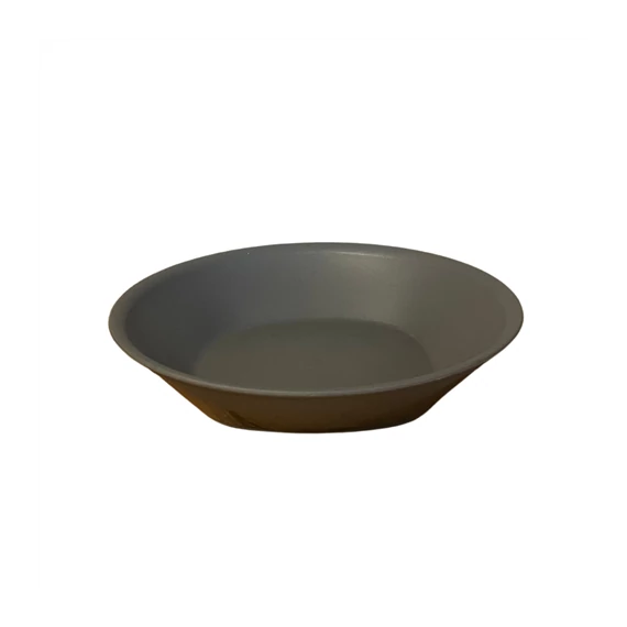 Tányér kerek mély 18cm szürke  BB101