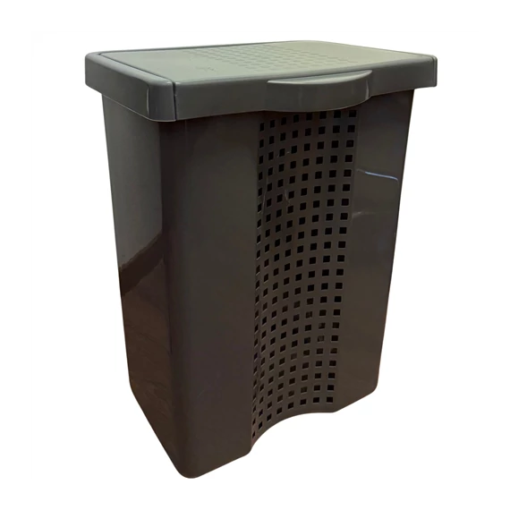 Szennyestartó linette 60L sötét szürke 80101