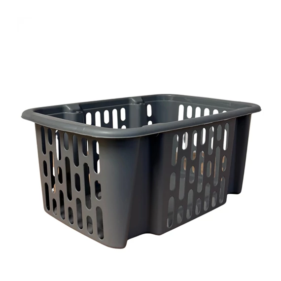 Kosár kicsi 29,5x19,5x12,5cm sötét szürke  80119