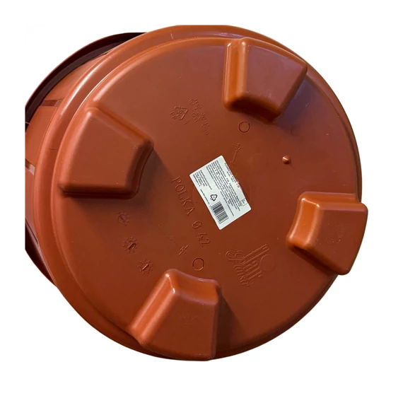 POLKA 42cm-es  kerek virágláda   70014