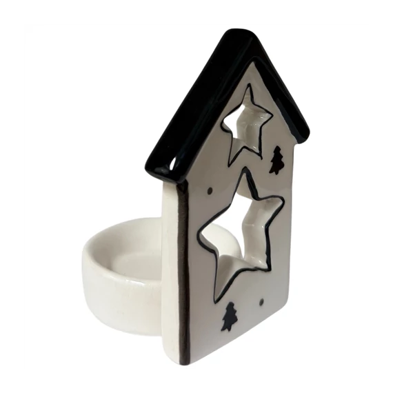 Mécsestartó házikó 9cm  BD1361