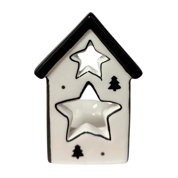 Mécsestartó házikó 9cm  BD1361
