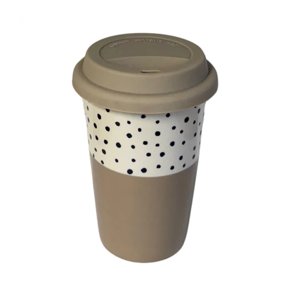 Utazó bögre porcelán 400ml  523574