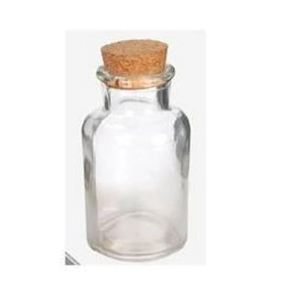 Üvegcse parafadugóval 10cm  CN80330