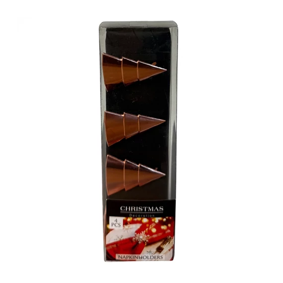 Karácsonyi szalvétagyűrű 4db-os  811680