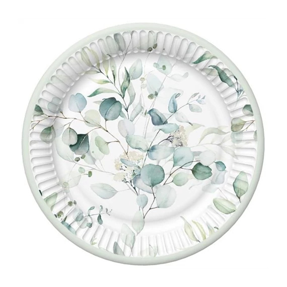 Papír tányér 18,8cm 8db/csomag TD01-OG-010001