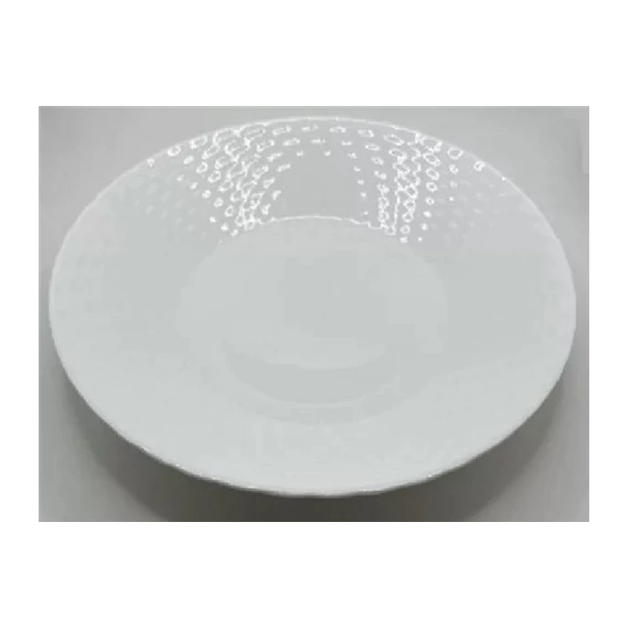 Leveses tányér opál üveg 20cm  239907