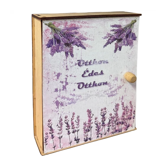 Fa kulcsos szekrény  