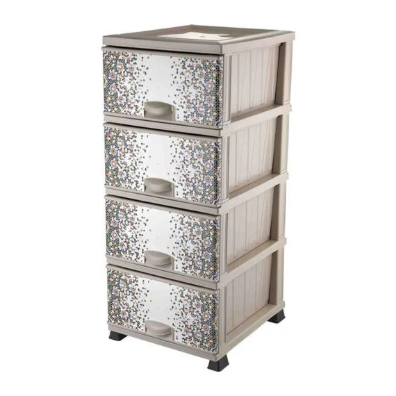 Komód dekoros 4 fiókos  4060001