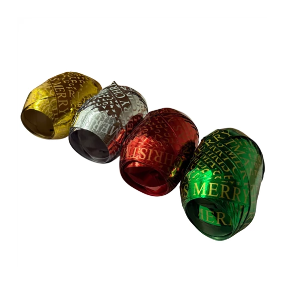 Karácsonyi kötözőszalag 10m  HKS-8408