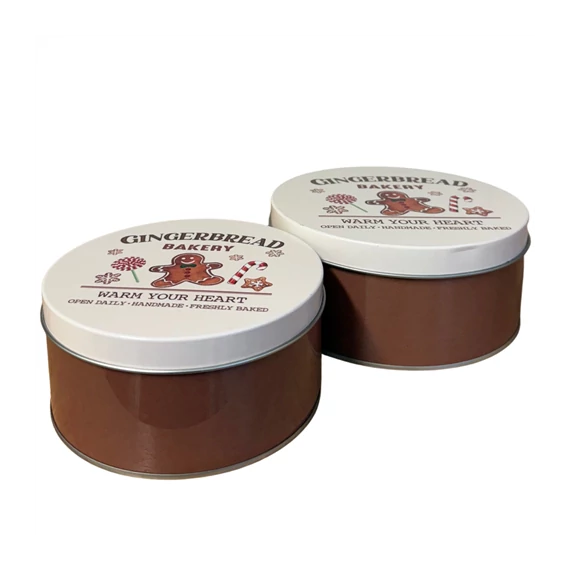 Fém doboz 2db-os gingerbread  081209