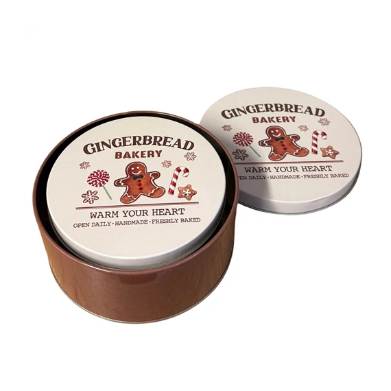 Fém doboz 2db-os gingerbread  081209