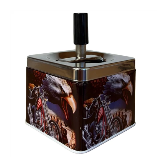 Hamutartó szélforgós fém 9x9x12cm  CN90030