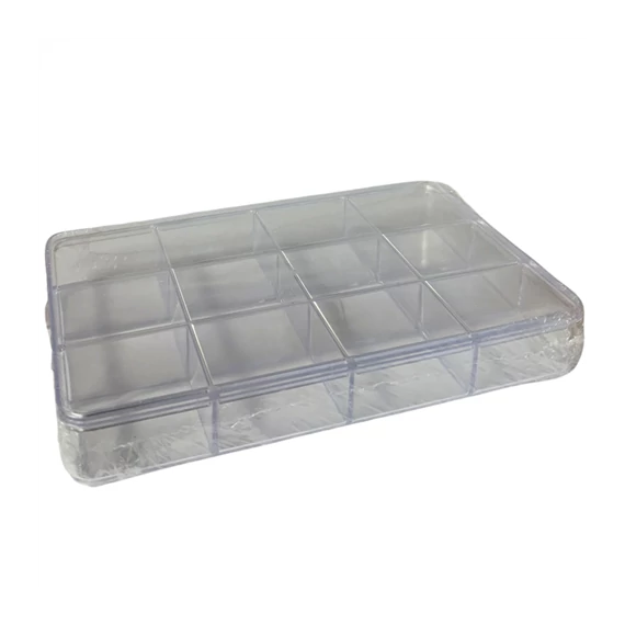 Doboz 12r. nagy tetővel 23x15x3,5cm   363996