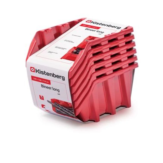 Bineer long 30 set piros  KBILS30-3020