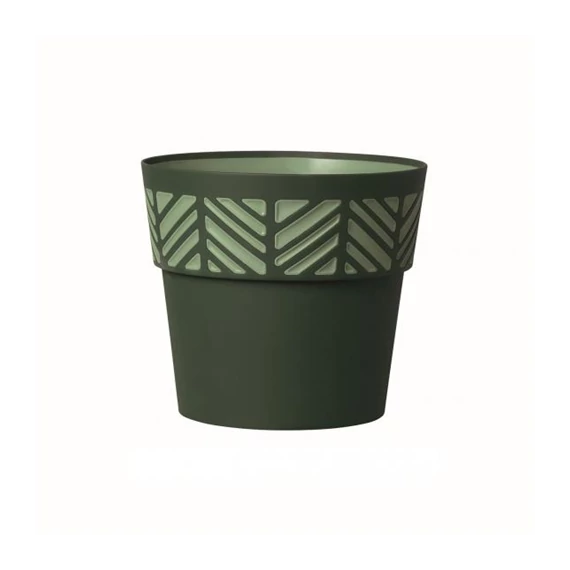 Orfeo kaspó 30cm sötétzöld+opál zöld  SP-94802