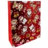 Papír ajándéktáska karácsonyi 30x12x40cm