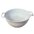 Szűrőkosár 18cm fehér műanyag  CN53565