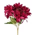 Selyemvirág csokor, 5 ágú, 29cm magas - Wine red   LD012-05