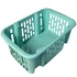 Kosár kicsi 29,5x19,5x12,5cm zöldeskék  80120